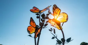 The Magnificent Monarch Art Trail in South Walton Florida