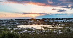 SoWal Style: Classic Grayton Cottage Overlooking State Park Dunes & Gulf
